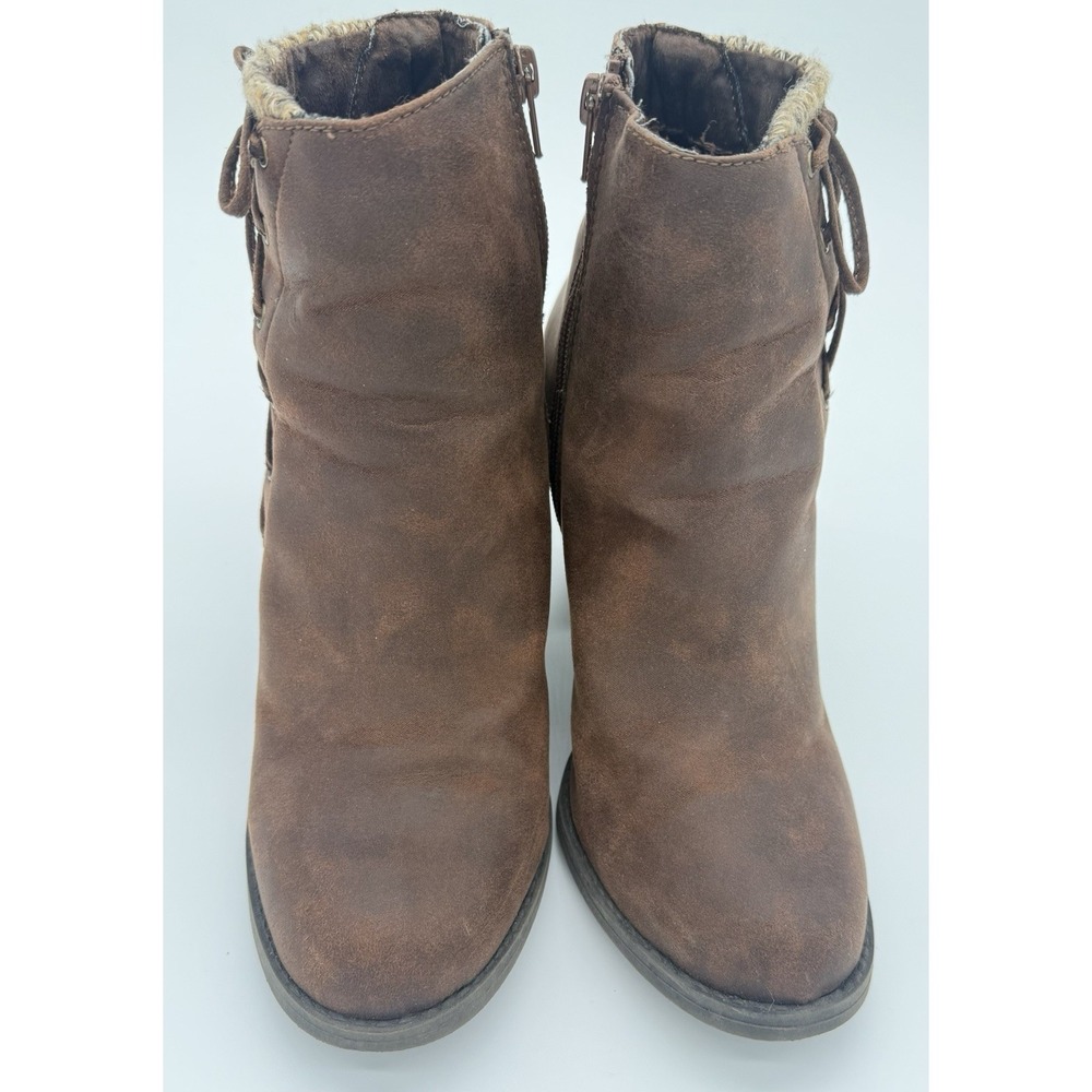 Sweater Ankle Boot 8.5 Boho Western Cottagecore Vintage Y2K Festival Prairie 90s - Picture 6 of 10